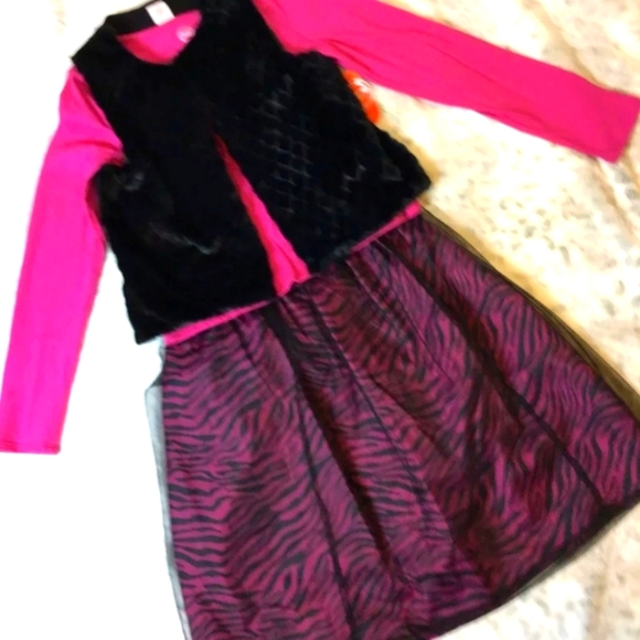 3 piece Shimmer Tulle Skirt Set - Picture 1 of 4